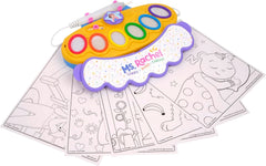 Crayola Color Wonder Magic Light Brush Featuring Ms. Rachel, MessFree Coloring Set with Songs, Paint Set for Toddlers, Art Gift for Kids, Ages 3 & Up