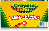 Crayola Large Crayons, Classic Colors, 16 Count