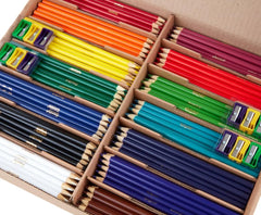 Crayola Colored Pencil Classpack (462ct), Teacher Appreciation Gifts, Classroom Must Haves, School Supplies, Bulk Colored Pencils, 14 Assorted Colors, Ages 3+