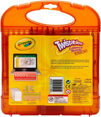 Crayola Twistables Colored Pencils Set 65 pieces (25 pencils + 40 paper sheets), Kids Drawing Kit, Portable Art Case, Kids Colored Pencils, Coloring Supplies, Gifts.