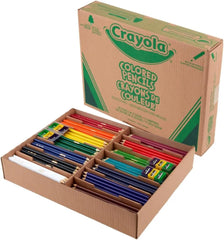 Crayola Colored Pencil Classpack (462ct), Teacher Appreciation Gifts, Classroom Must Haves, School Supplies, Bulk Colored Pencils, 14 Assorted Colors, Ages 3+