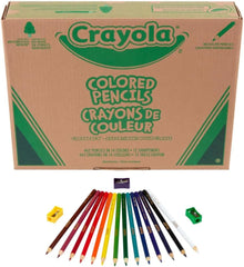 Crayola Colored Pencil Classpack (462ct), Teacher Appreciation Gifts, Classroom Must Haves, School Supplies, Bulk Colored Pencils, 14 Assorted Colors, Ages 3+