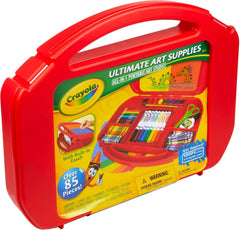 Crayola Ultimate Art Case With Easel, Kids Art Set, 85 Pieces, Gift For Kids Ages 4, 5, 6, 7 [Amazon Exclusive]