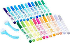 Crayola Scribble Scrubbie Pets Marker Refill & Expansion Set - 24 Washable Markers for Kids, Gifts for Girls & Boys [Amazon Exclusive]