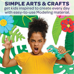 Crayola Model Magic Deluxe Variety Pack (14ct), Kids Air Dry Clay, 7oz, Bulk Modeling Clay Alternative, Gift for Kids, Ages 4+ (Pack of 3)