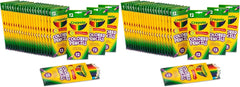 Crayola Bulk Colored Pencils for Kids (24pk) - 12 Assorted Colors, Art Supplies For Crafts & Coloring Books, Bulk Preschool & Kindergarten Classroom Supplies (Packaging May Vary) (Pack of 2)